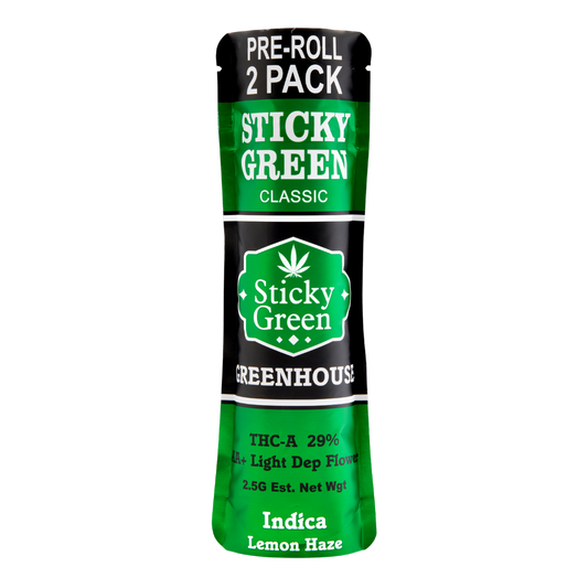 Sticky Green Green House Pre Rolls 2.5g