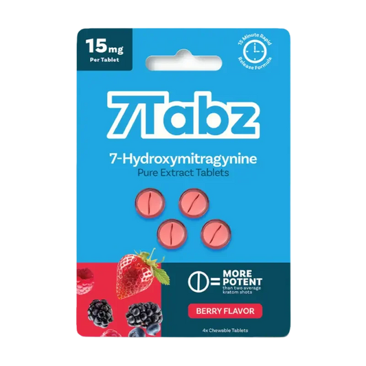 7Tabz 7OH Chewable Tabs 60mg 4ct