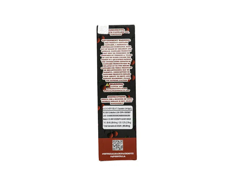 Backpack Boyz 1g THC-A