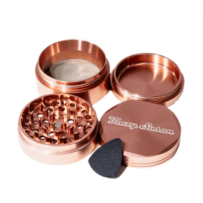 Blazy Susan 4-Piece Aluminum Grinder