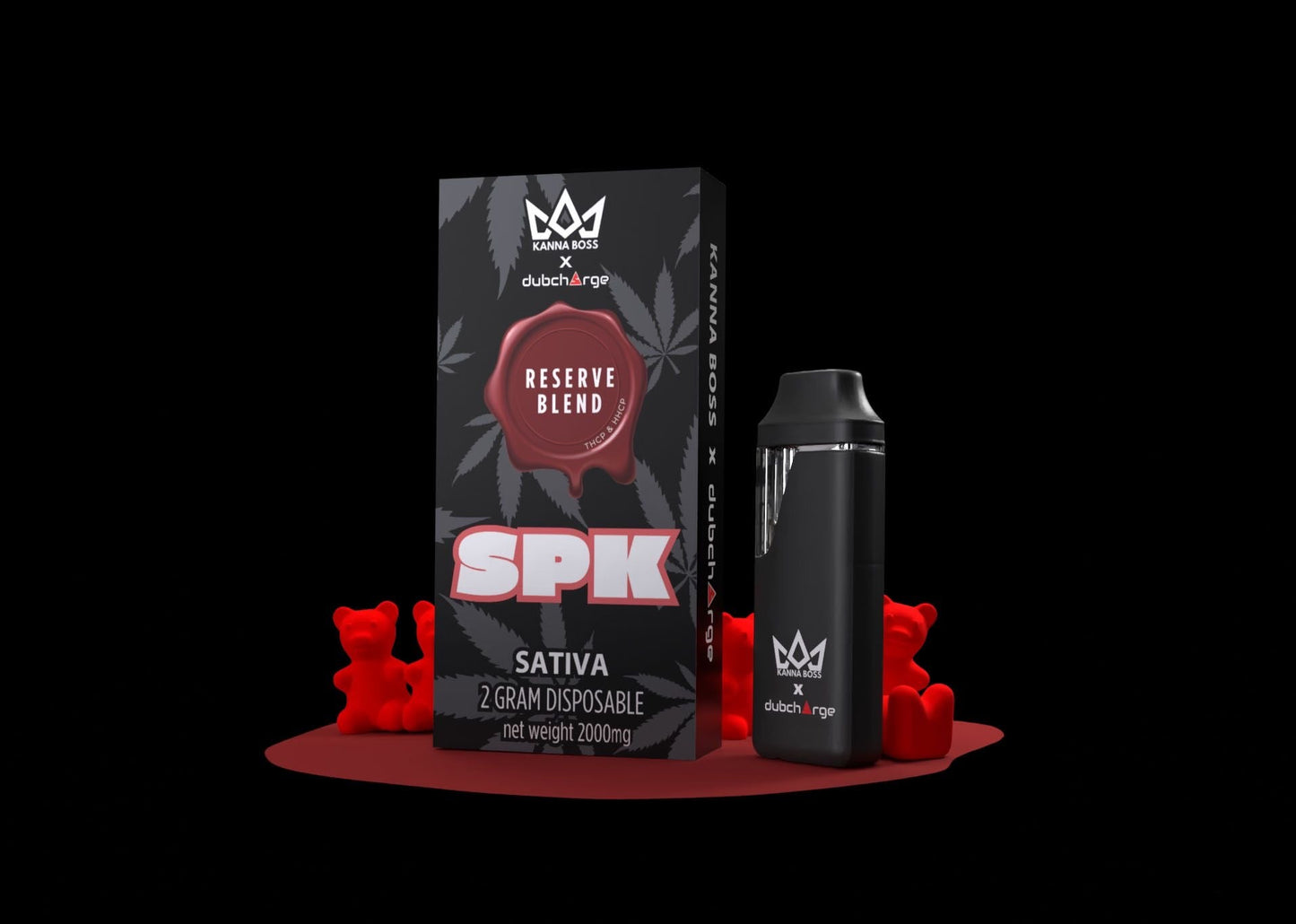 DubCharge x Kanna Boss - Reserve Blend THC-P | HHC-P 2G Disposable