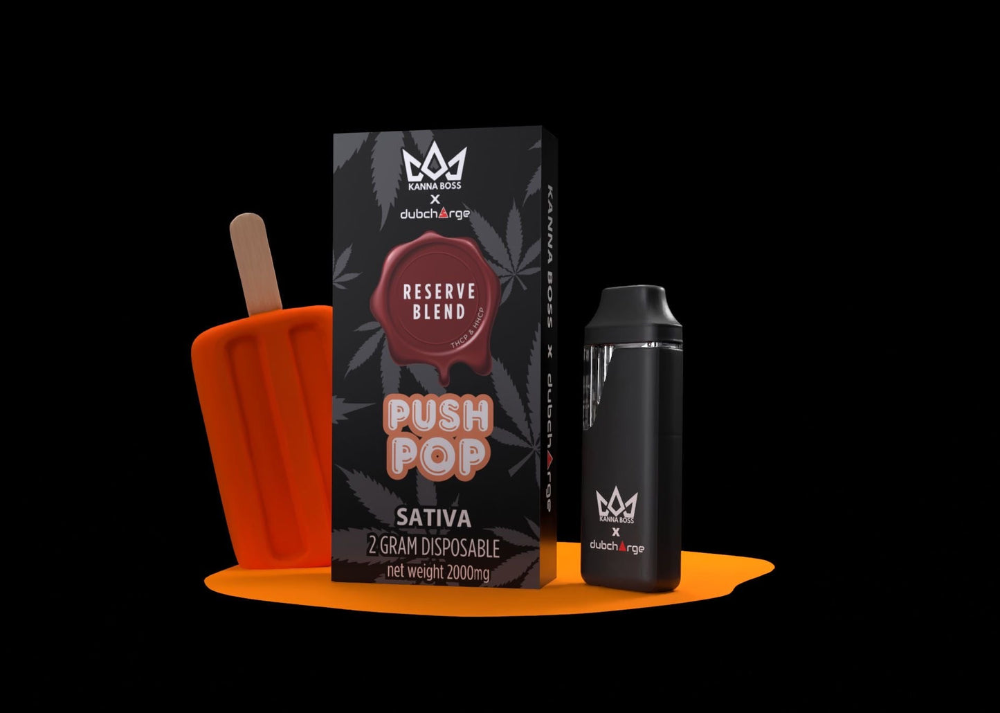 DubCharge x Kanna Boss - Reserve Blend THC-P | HHC-P 2G Disposable