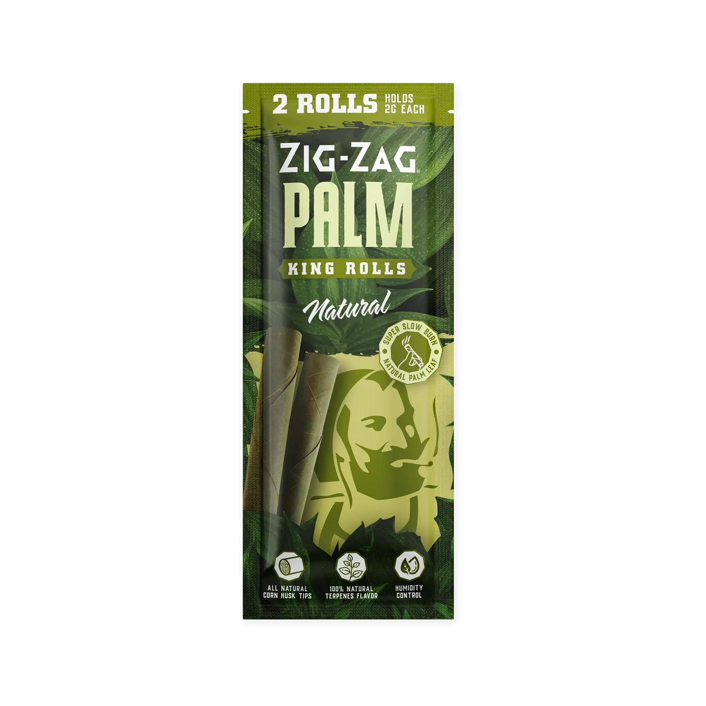 Zig-Zag Palm King Rolls - 2 Pack