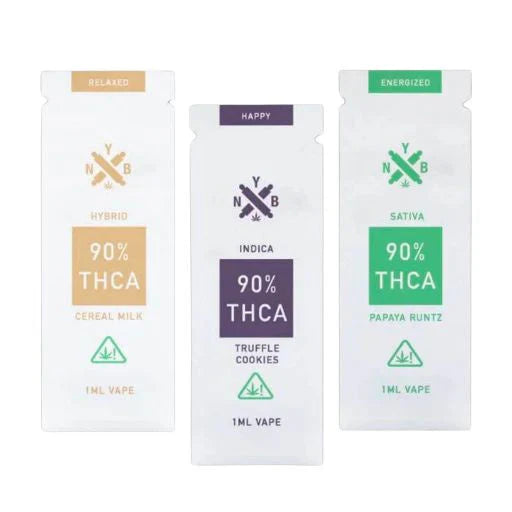 NYB 90% THCA – 1g Disposable