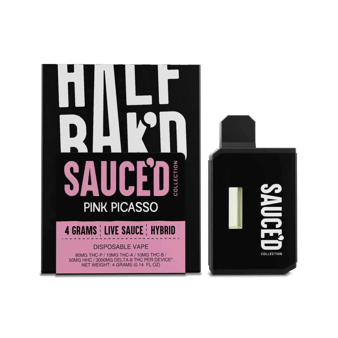 HALF BAK'D SAUCE'D EXOTIX DISPOSABLE 4G