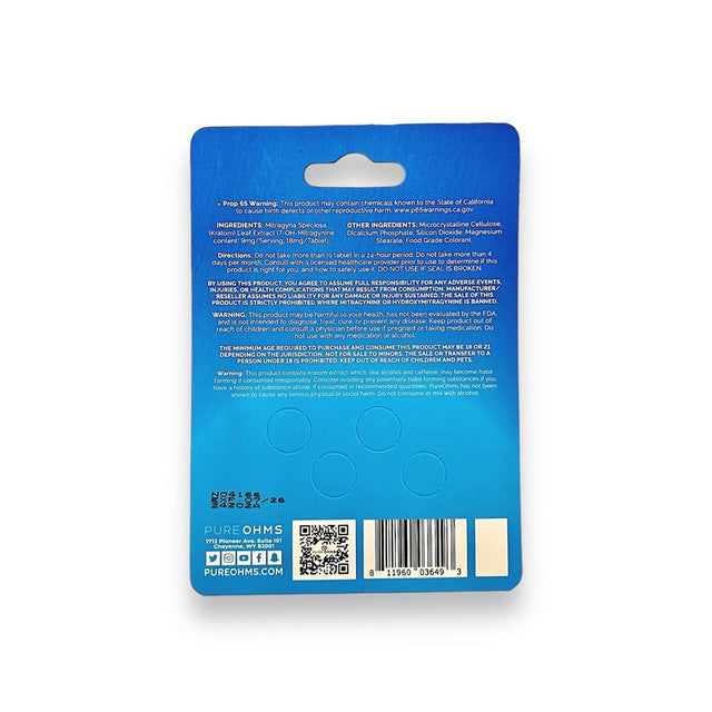 Pure Ohms 7-Hydroxymitragynine 4ct