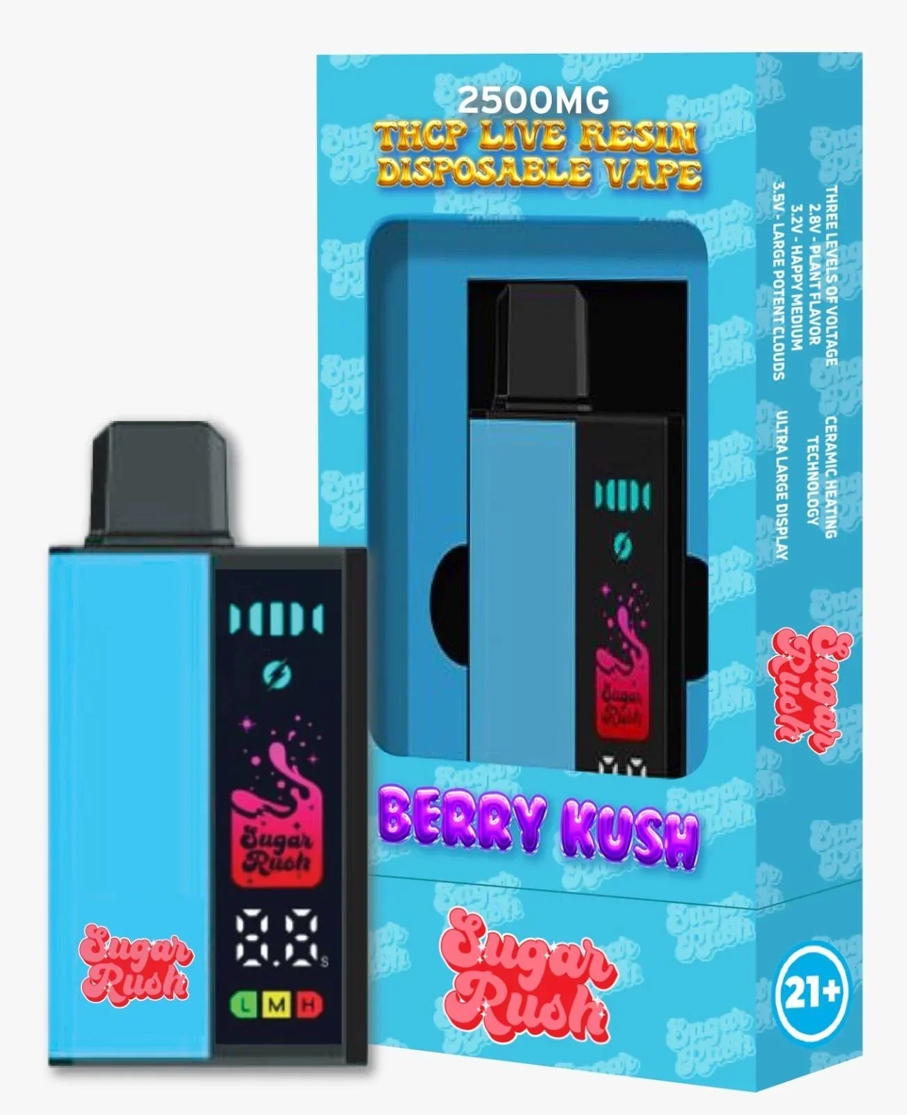 Sugar Rush THCP Live Resin Disposable 2.5g