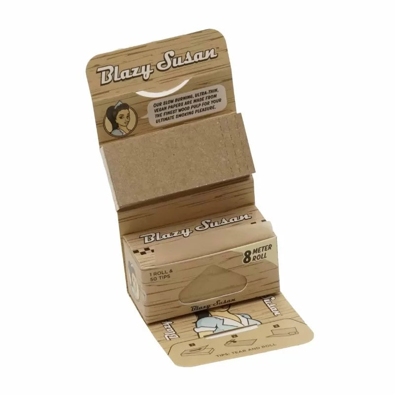 Blazy Susan - UB High Roller Kit - 8mX44mm Wide Roll and Tips - 16 Counts