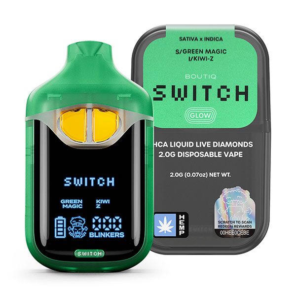 Boutiq Switch Glow Liquid Diamonds Vape | 2g