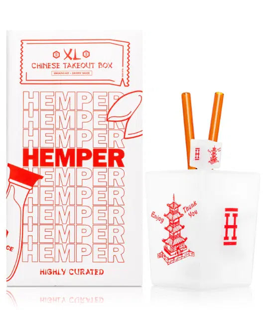 HEMPER 9" Chinese Takeout XL Bong