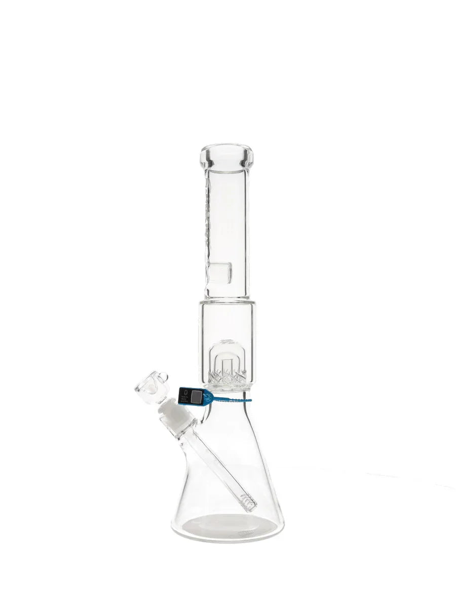 Cookies 17'' Beaker 2 Da Dome Waterpipe - Clear Logo