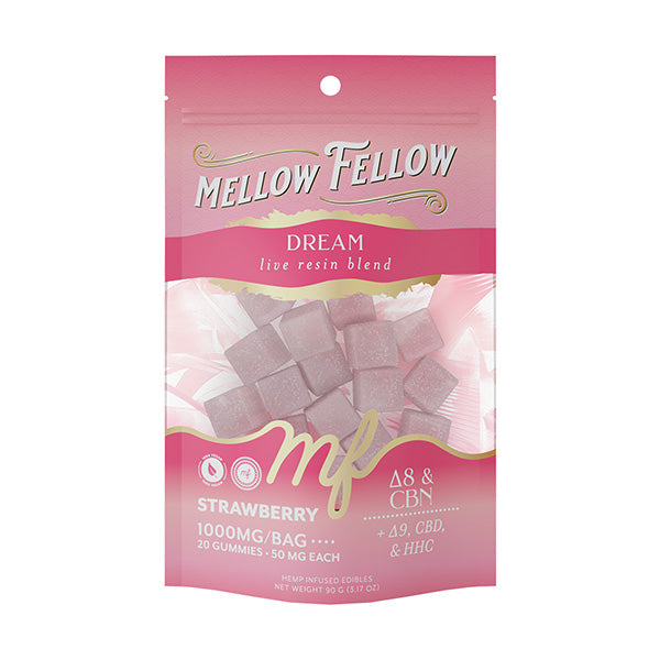 Mellow Fellow Dream Blend Gummies | (20ct) 1000mg