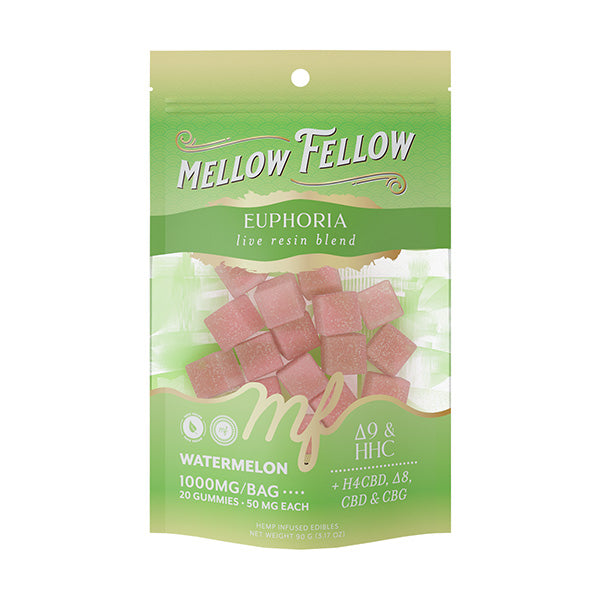 Mellow Fellow Euphoria Blend Gummies | (20ct) 1000mg
