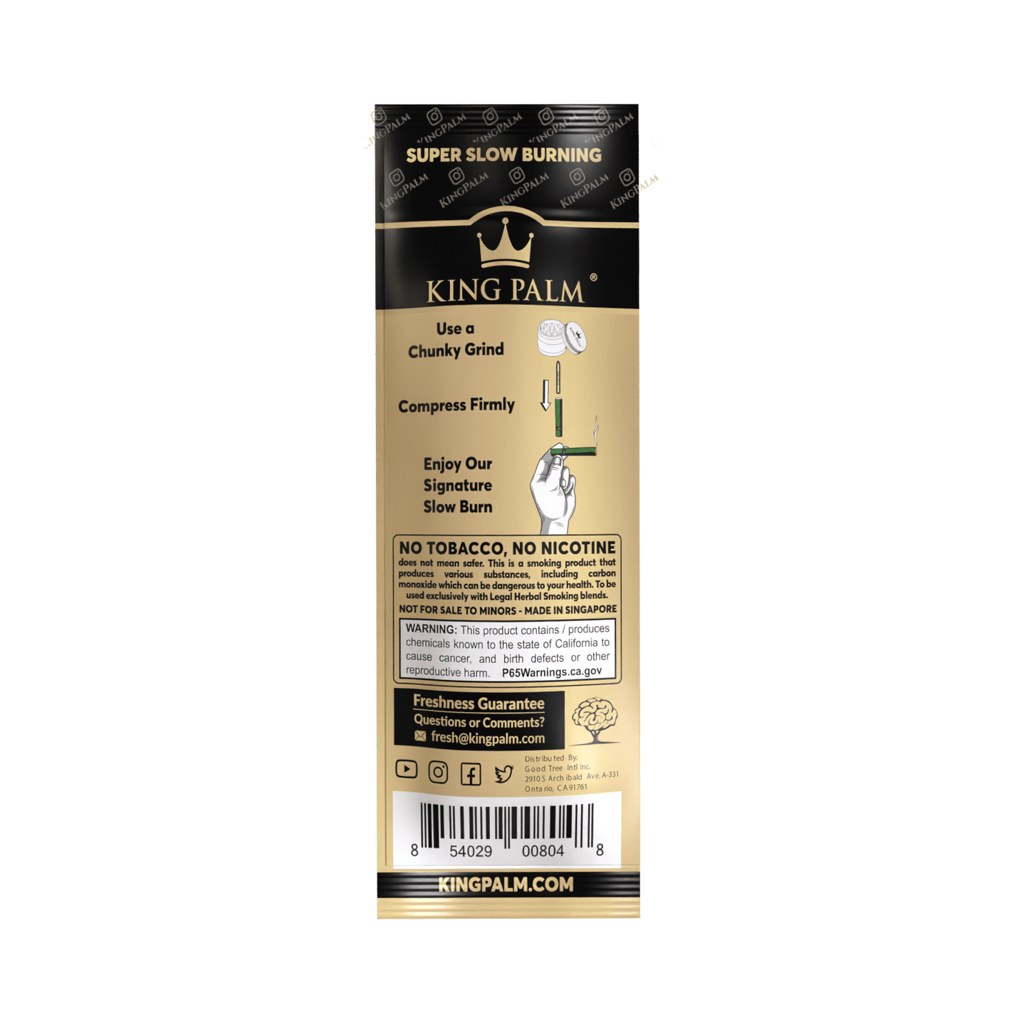 King Palm Mini Rollies - 2 Per Pack - 20 Packs Per Display