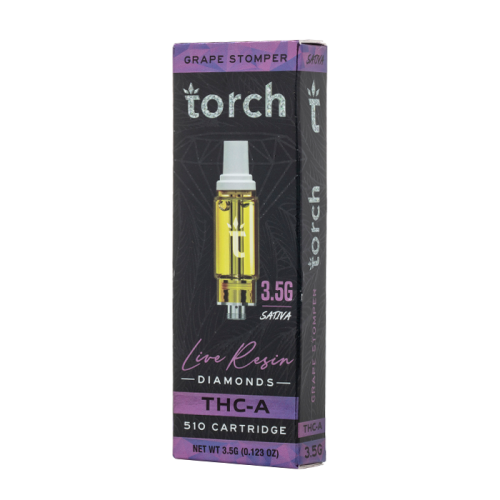Torch THC-A Live Resin Diamonds 3.5G Cartridge