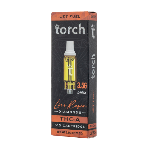 Torch THC-A Live Resin Diamonds 3.5G Cartridge