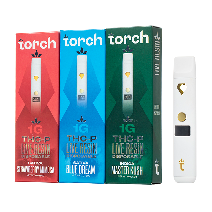Torch THC-P Live Resin Disposable 1G