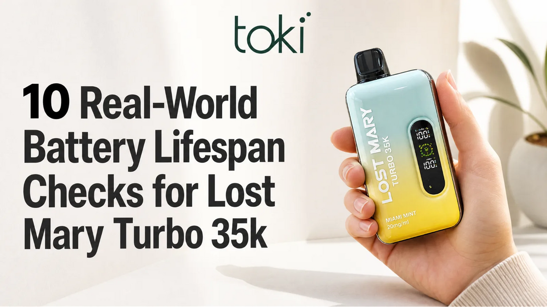 10 Real-World Battery Lifespan Checks for Lost Mary Turbo 35k