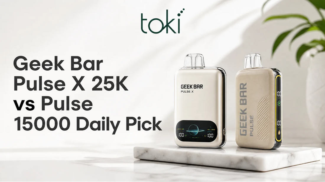 Geek Bar Pulse X 25K vs Pulse 15000 Daily Pick