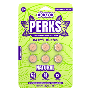 Dozo PERKS 7-OH 120mg 6ct