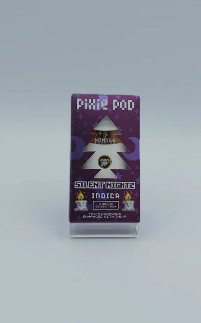 PIXIE POD 4G THC-A DIAMONDS WITH THC-P (WINTER EDITION)