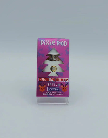 PIXIE POD 4G THC-A DIAMONDS WITH THC-P (WINTER EDITION)
