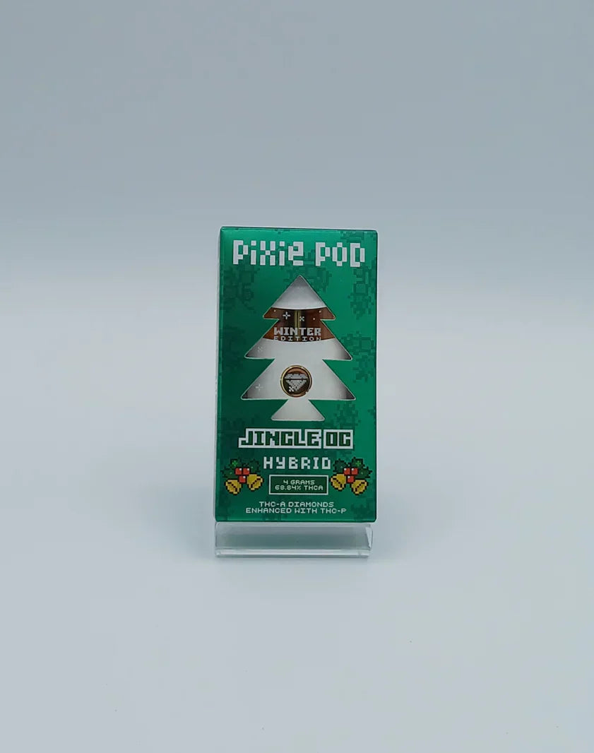 PIXIE POD 4G THC-A DIAMONDS WITH THC-P (WINTER EDITION)