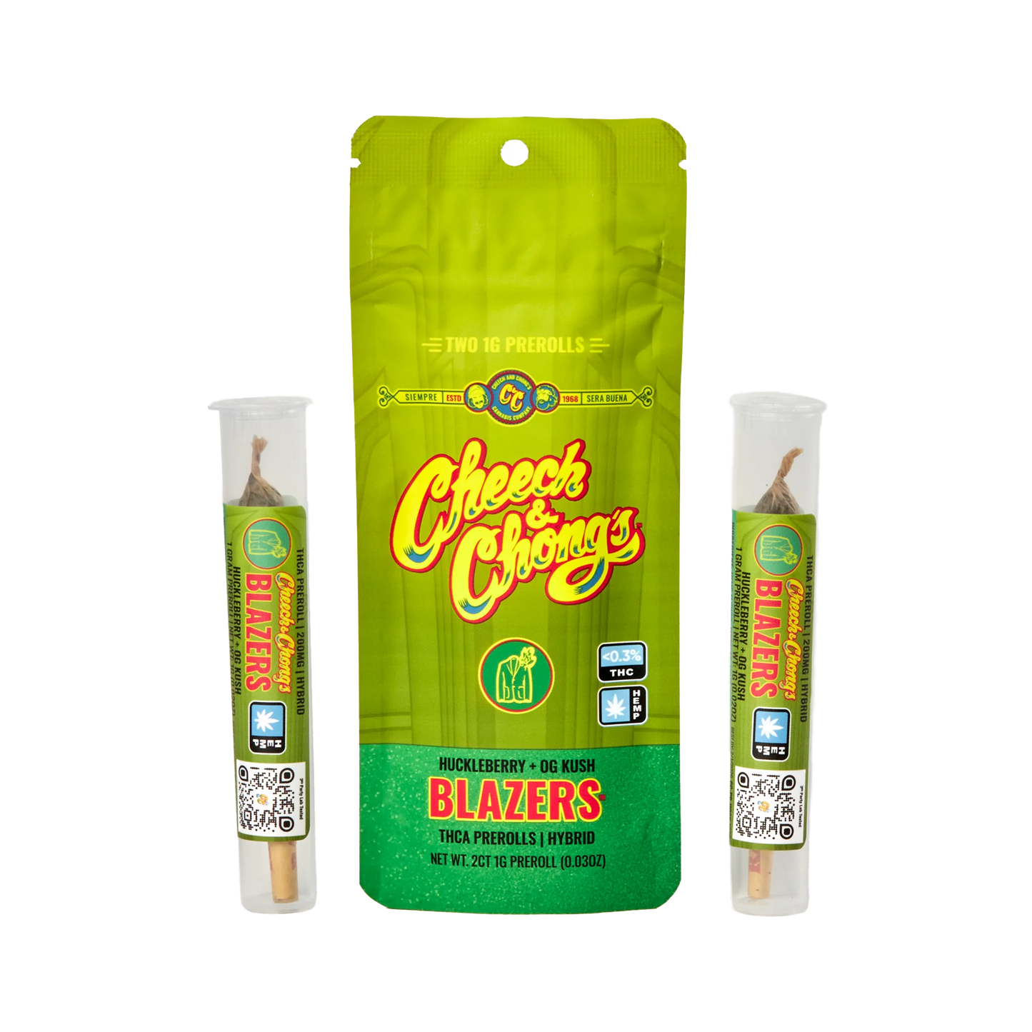 Cheech and Chongs Blazers Prerolls | 2G