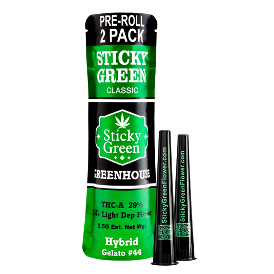 Sticky Green Green House Pre Rolls 2.5g