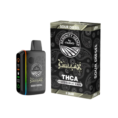 Serenity Hemp Farms Chillax THCa Disposable Vape 8g