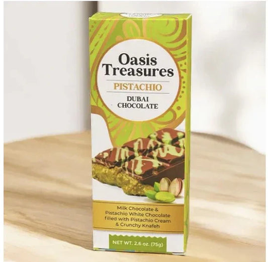 Dubai Chocolate Bar by Oasis Treasures