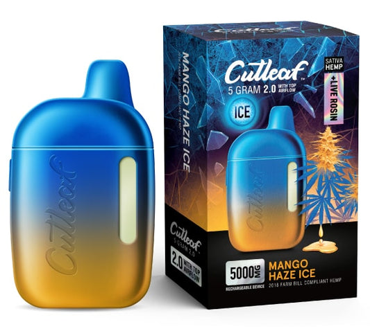 Cutleaf 2.0 CBD Live Rosin Disposable 5G