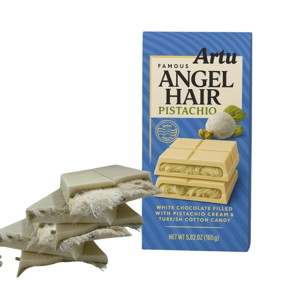 Artu Angel Hair Chocolate 172g - Dubai Chocolate Cotton Candy