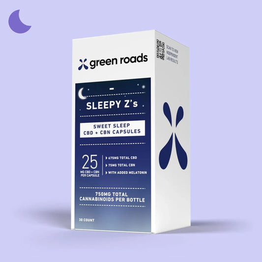 Green Roads - Sweet Sleep CBD Capsules - 750mg