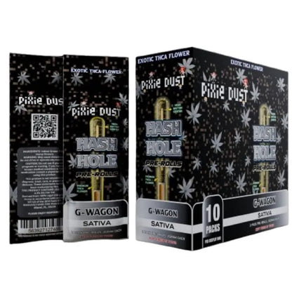 Pixie Dust THCA Hash Hole Pre-Rolls