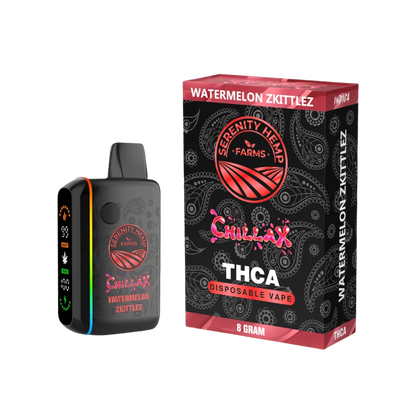 Serenity Hemp Farms Chillax THCa Disposable Vape 8g