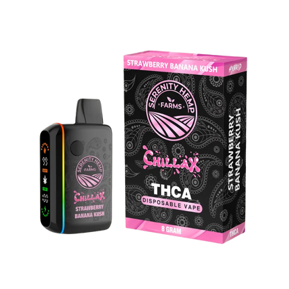 Serenity Hemp Farms Chillax THCa Disposable Vape 8g