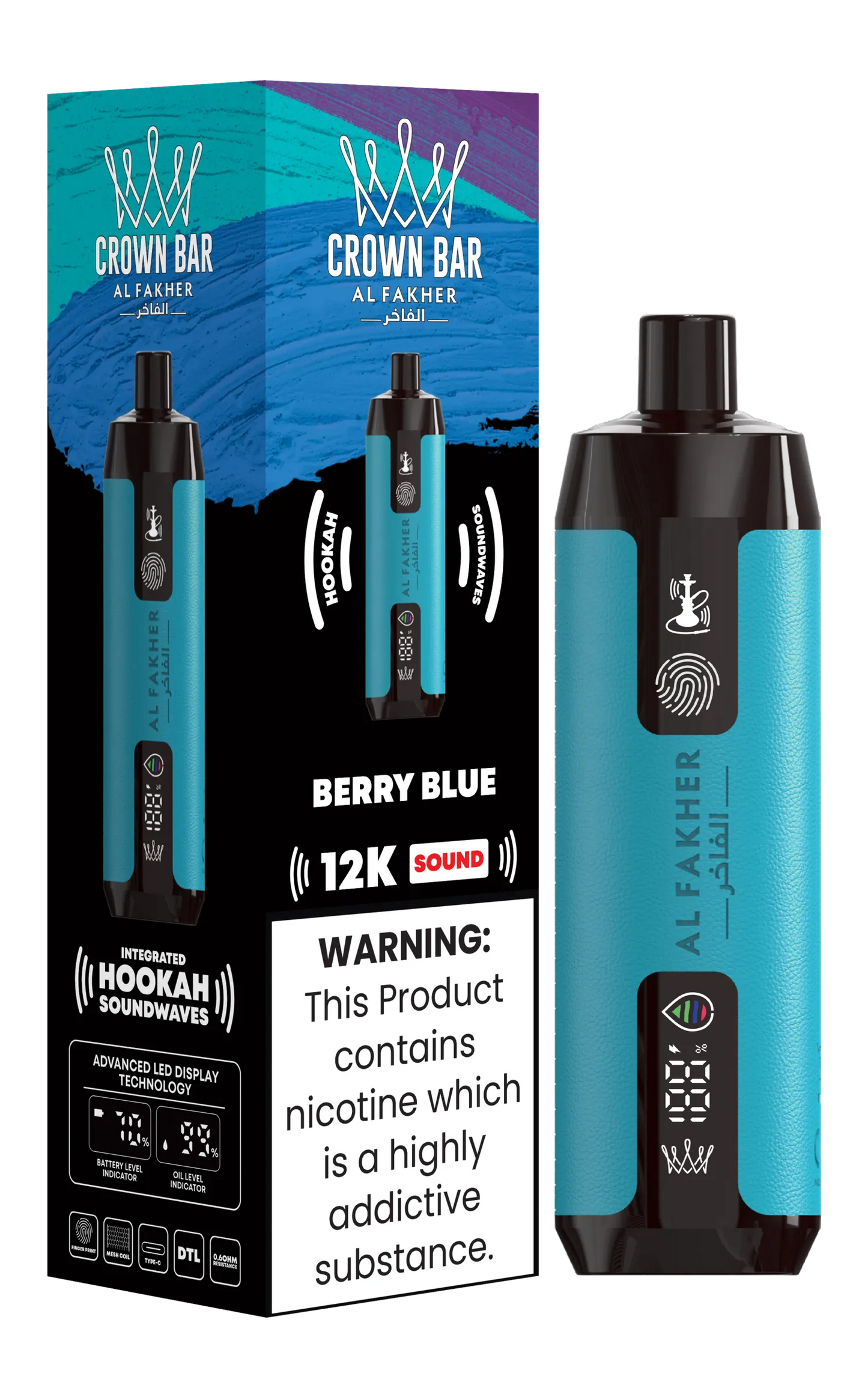 Al Fakher Crown Bar 12k Sound