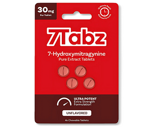 7Tabz Ultra Potent 7OH Pure Extract Tablets – 4 Count (120mg Total)