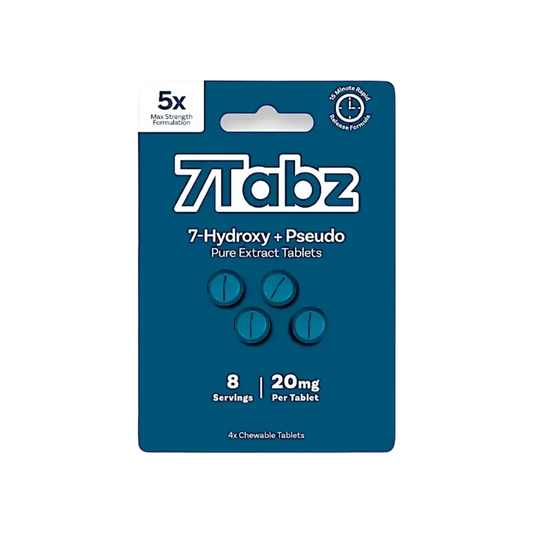 7Tabz 4ct 7OH + Pseudo Tabs 5x Strength 20mg per Tablet