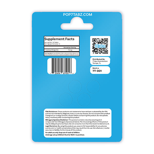 7Tabz 7OH Pure Extract Tablets | (4ct) 60mg
