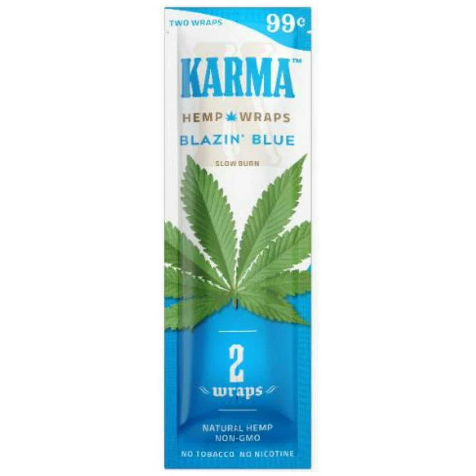 Karma Hemp Blunt Wraps - 2 Pack