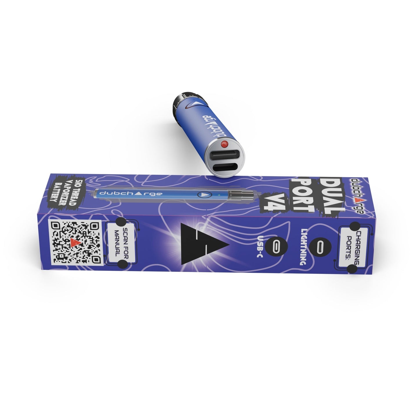 DubCharge V4 Battery 650 mAh x DubZotics 2g Master Kush