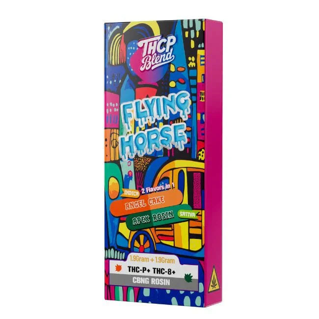 Flying Horse THCP Blend Disposable Vape Rosin 2 in 1 Flavor 4G