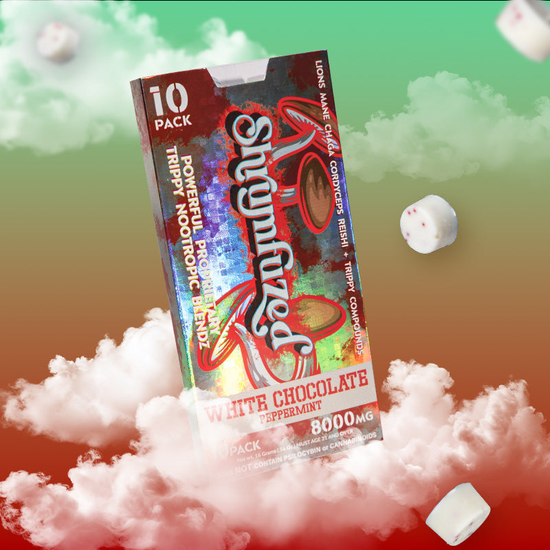 SHRUMFUZED MUSHROOM GUMMIES 10CT/PK 8000MG