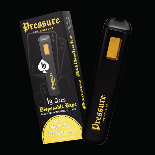 Pressure LA Aces THC-A Liquid Diamonds 1g Disposable
