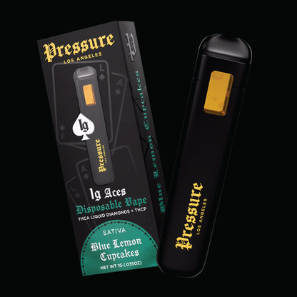 Pressure LA Aces THC-A Liquid Diamonds 1g Disposable