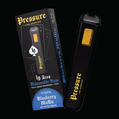 Pressure LA Aces THC-A Liquid Diamonds 1g Disposable