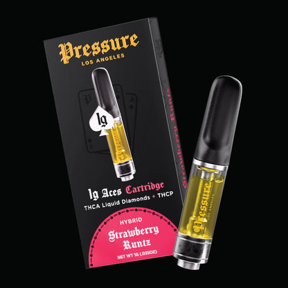 Pressure LA Aces THC-A Liquid Diamonds – 1G Cartridge
