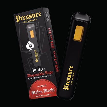 Pressure LA Aces THC-A Liquid Diamonds 1g Disposable